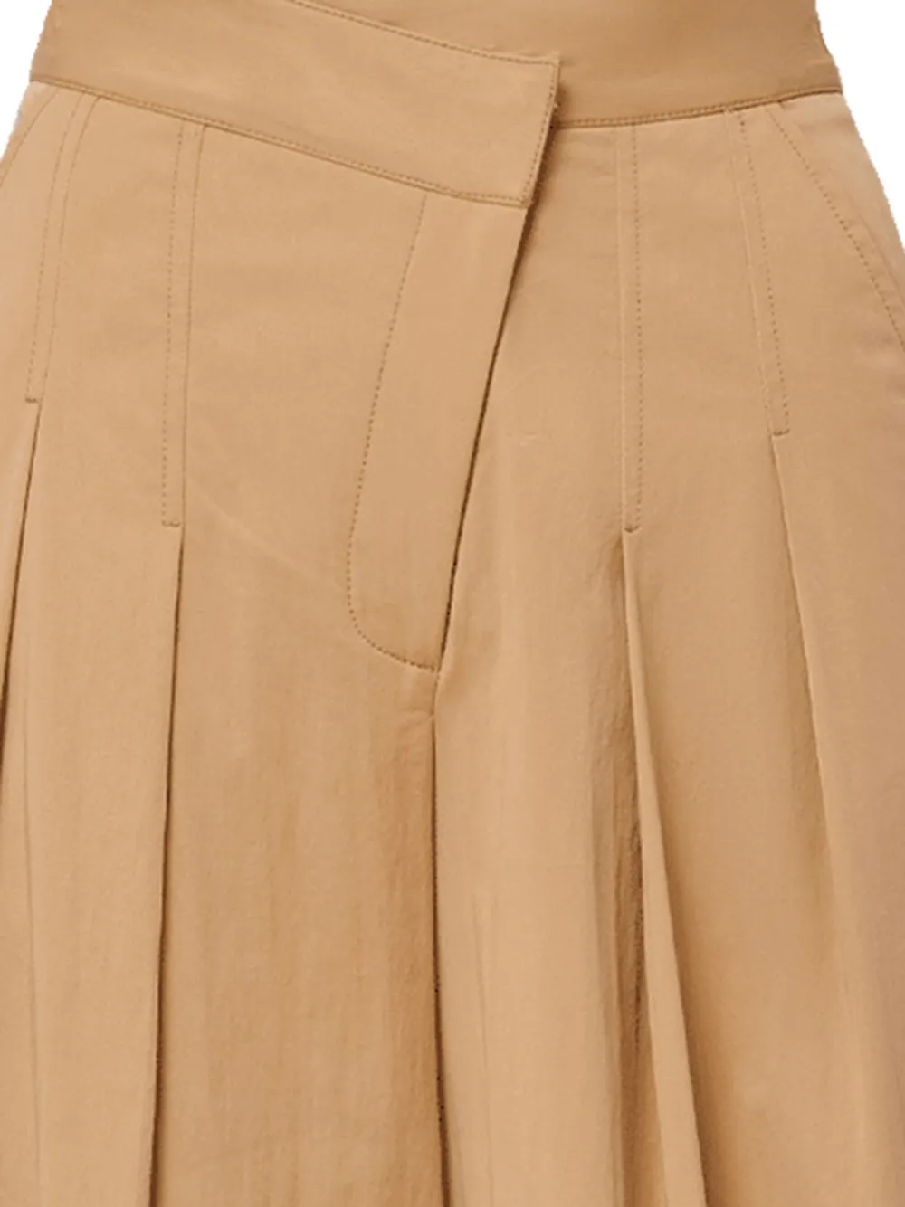  Veronica Beard Pleated Trousers - Brown 