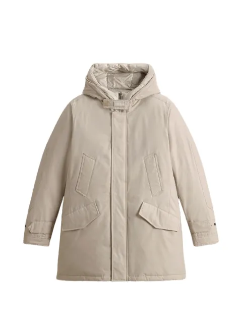 Woolrich Parka polar com gola alta
