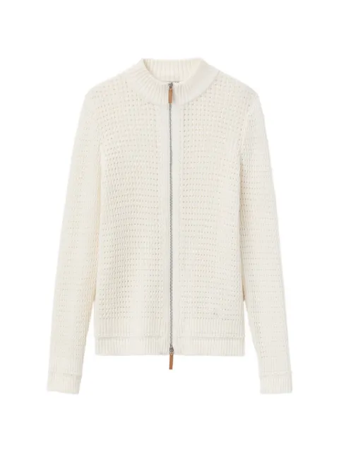Lafayette 148 zip-front cardigan