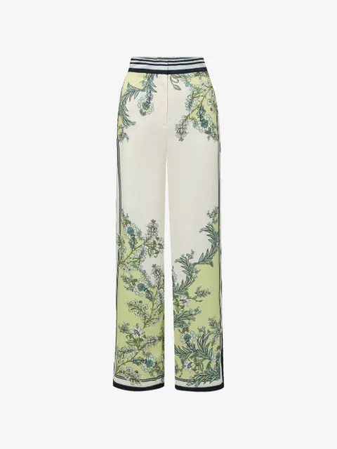 Veronica Beard Grigore floral trousers