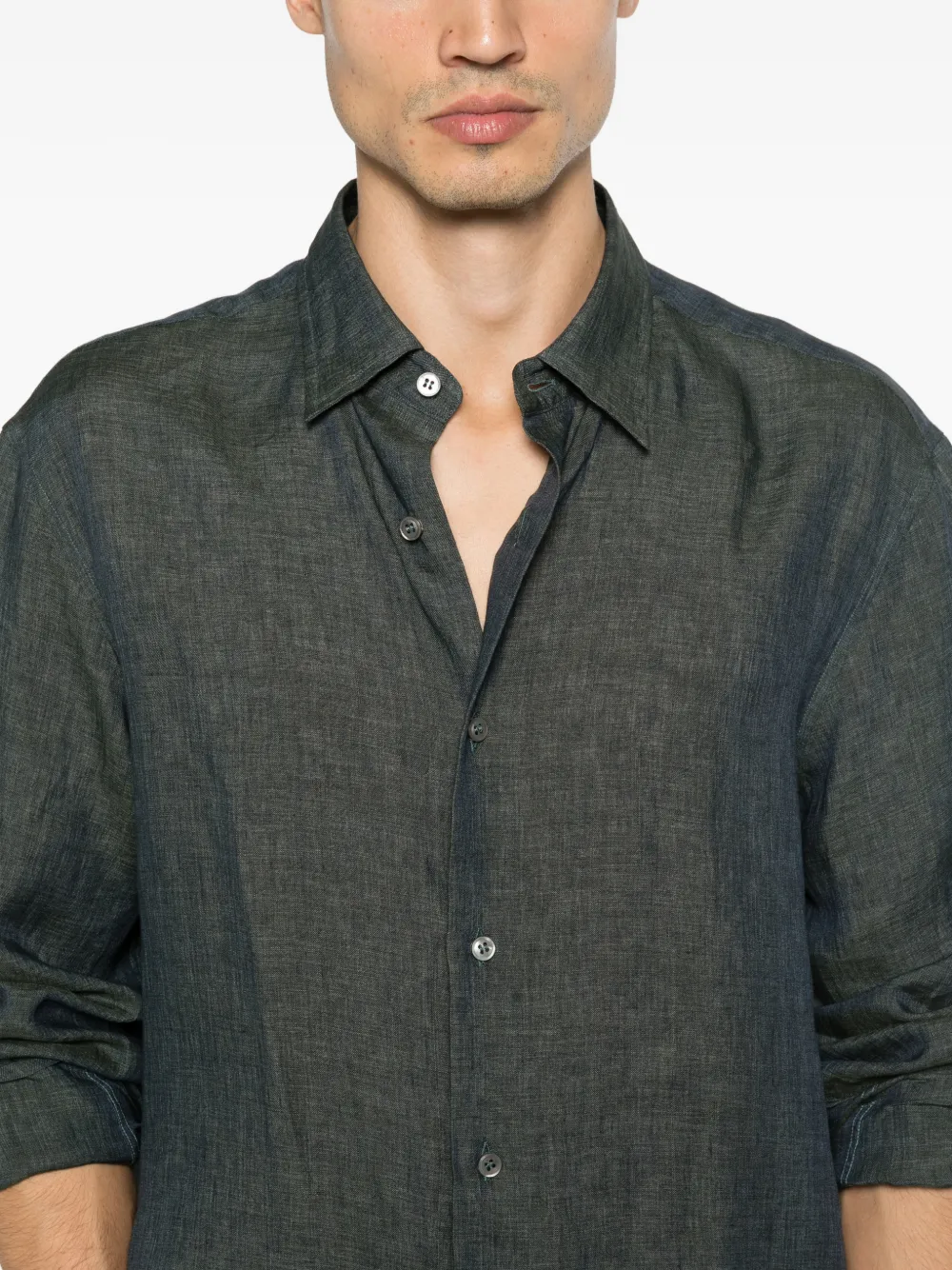Brioni Overhemd Groen
