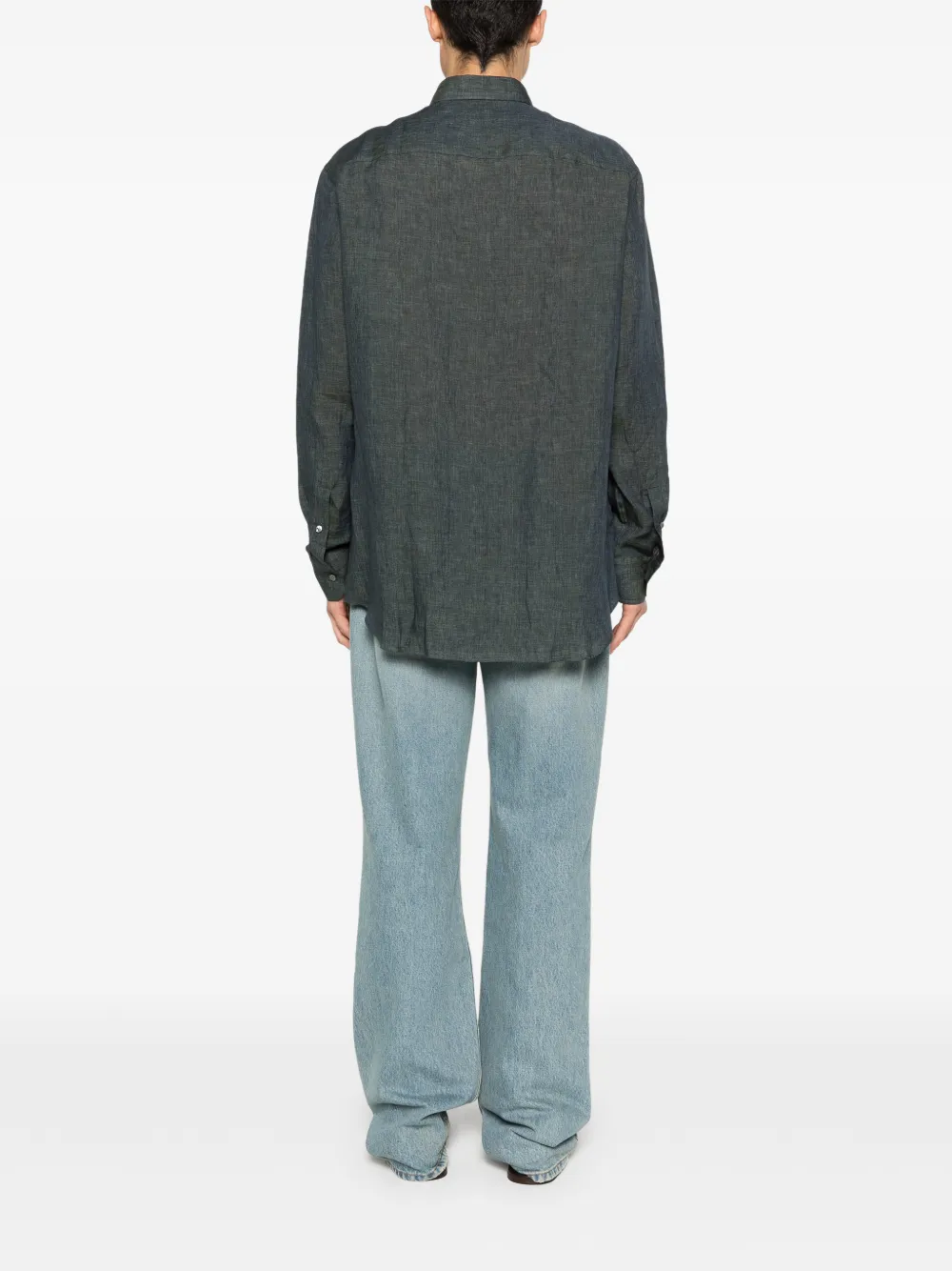 Brioni Overhemd Groen
