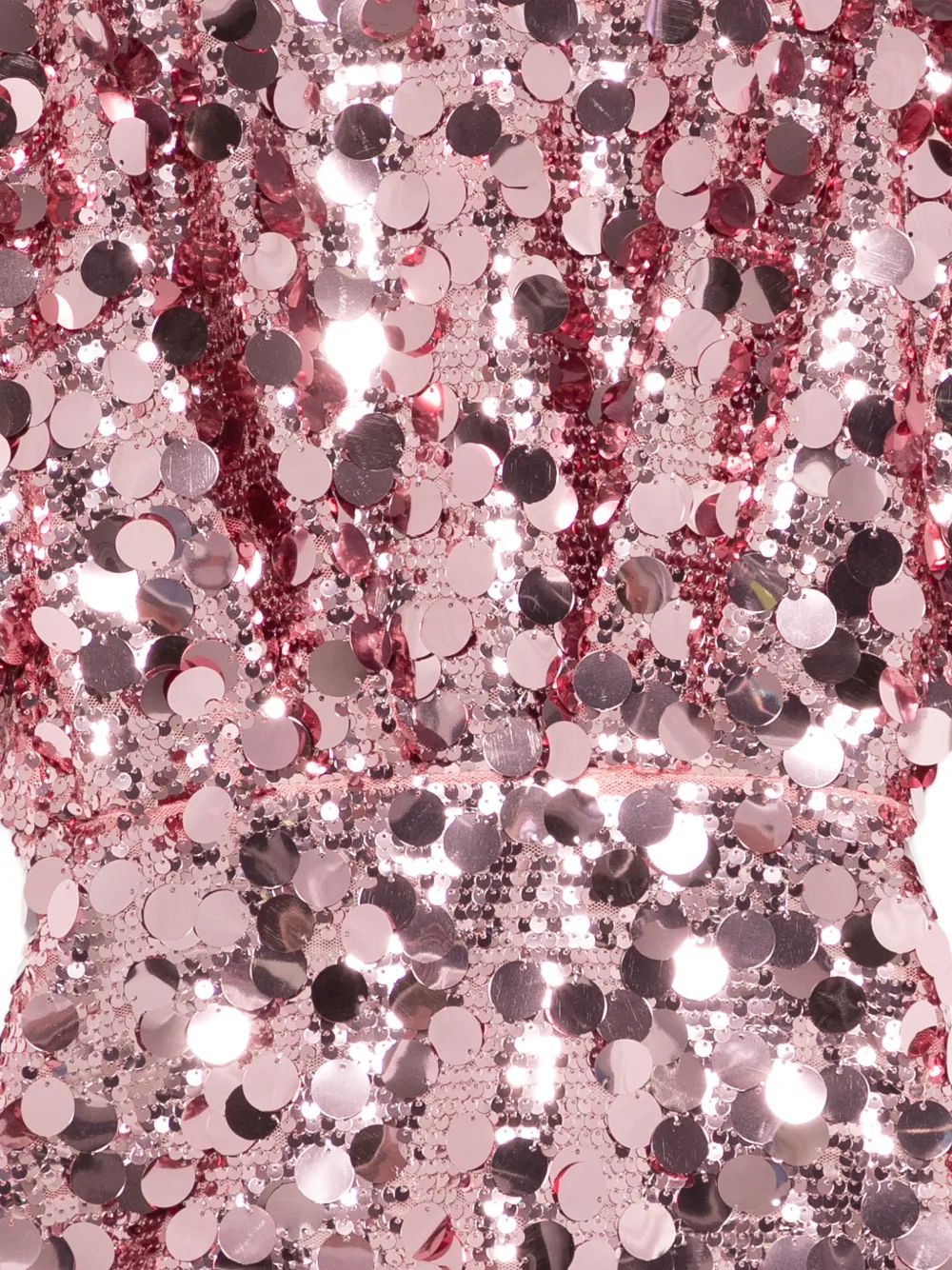  Douuod Kids Sequin Short Sleeve Dress - Pink 
