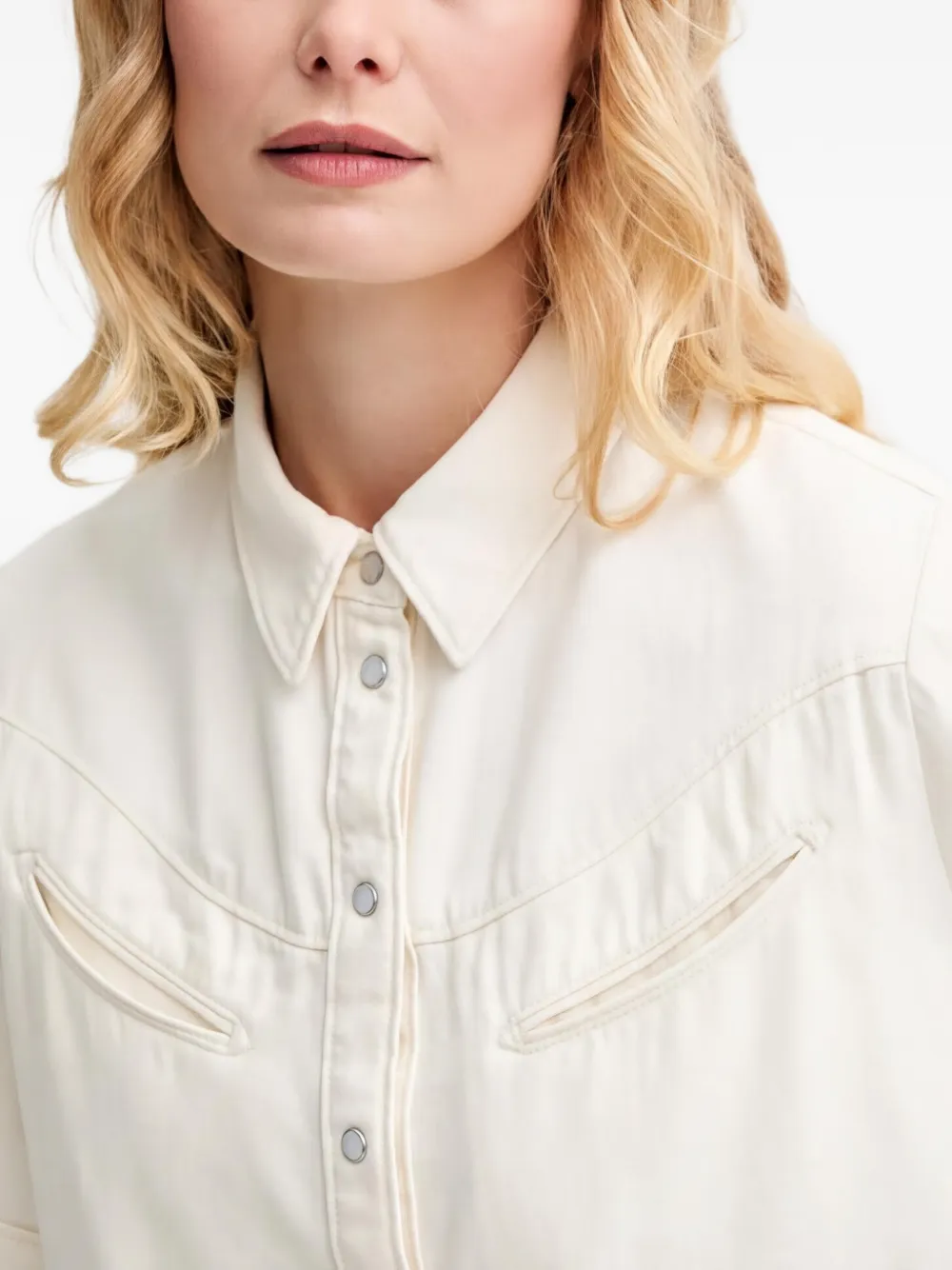 Levi's Rinoa blouse met borstzakken Wit
