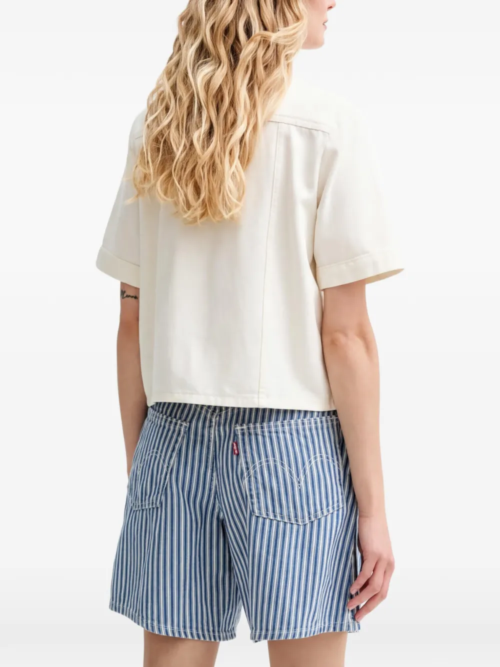 Levi's Rinoa blouse met borstzakken Wit