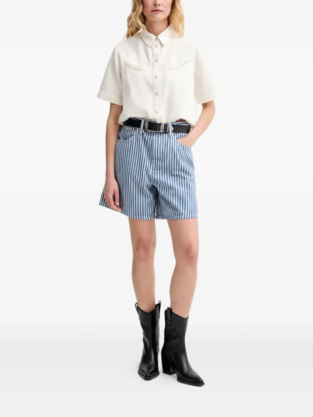 Levi's Rinoa blouse met borstzakken Wit