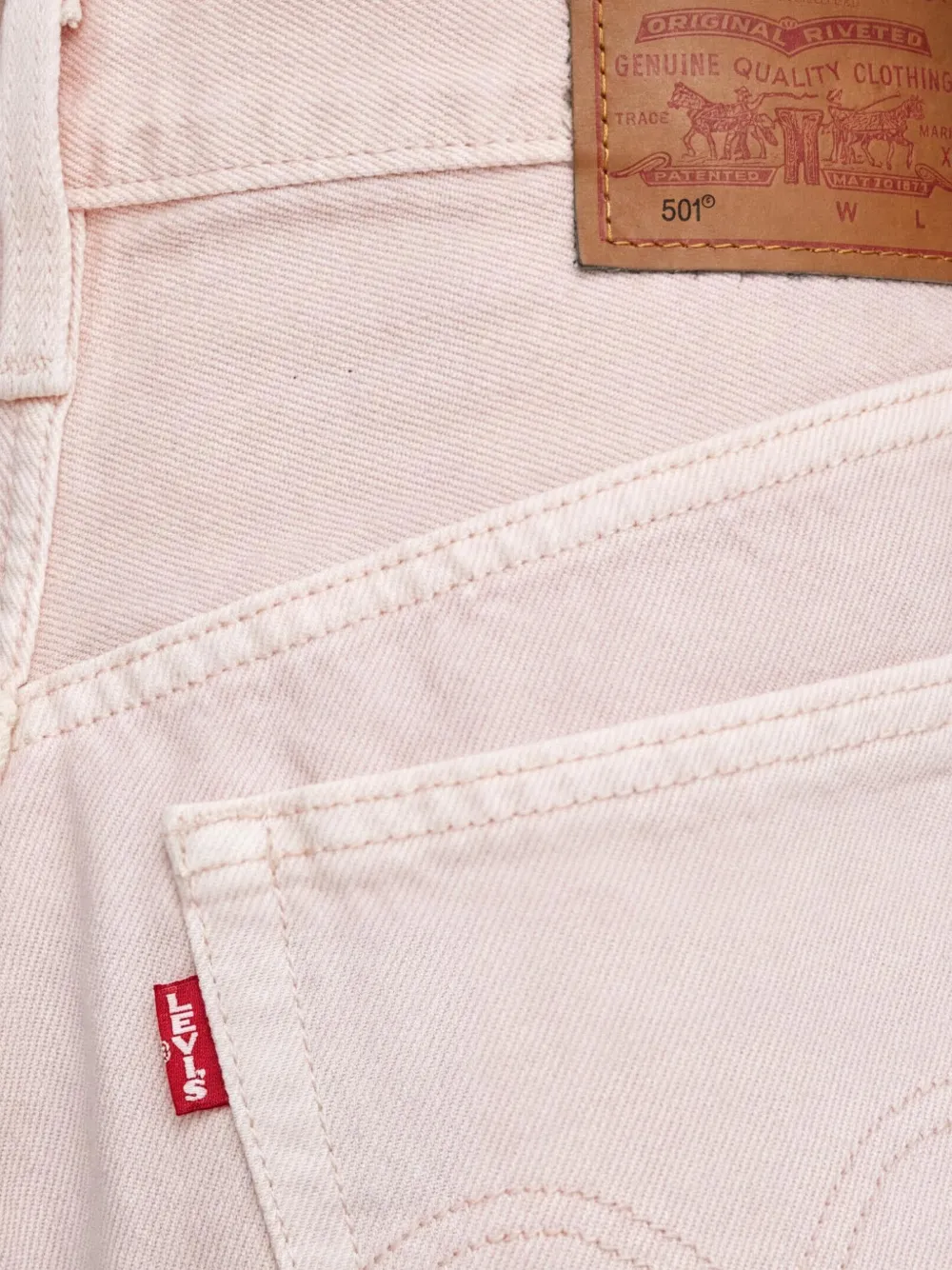 Levi's Denim shorts Roze