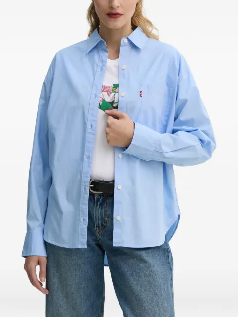 Levi's Harlie logo-tag patch-pocket shirt