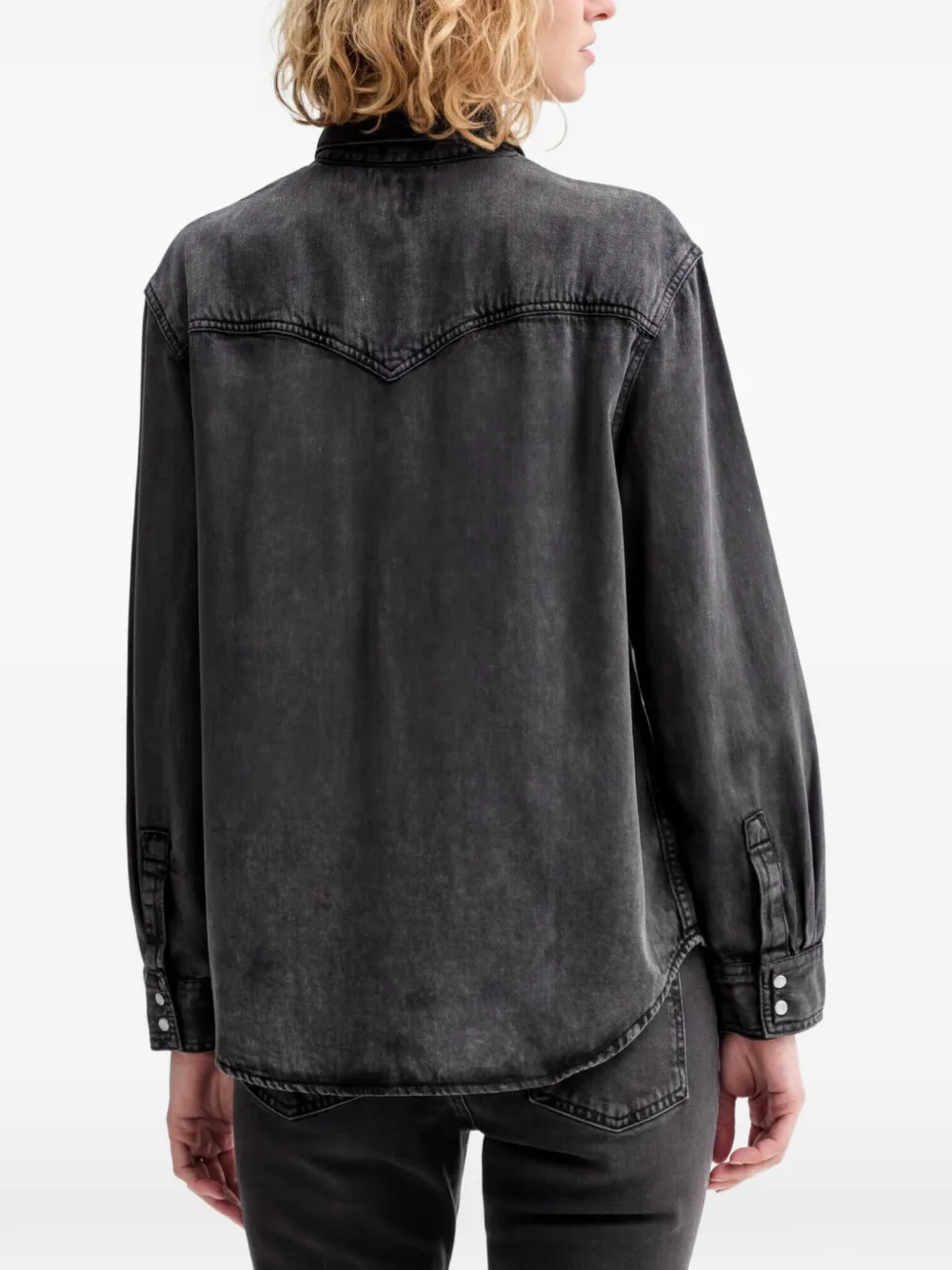  Levi's Camicia Teodora Con Taschino - Grigio 