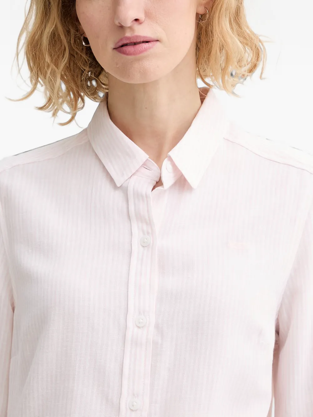 Levi's Gestreept overhemd Roze