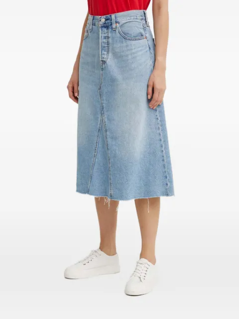 Levi's Decon A-line midi skirt