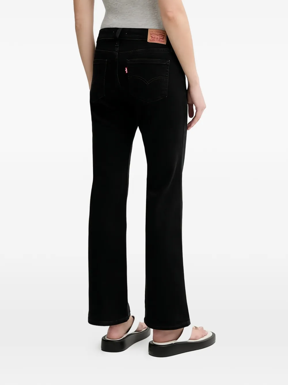 Levi's Superlow bootcut jeans Zwart