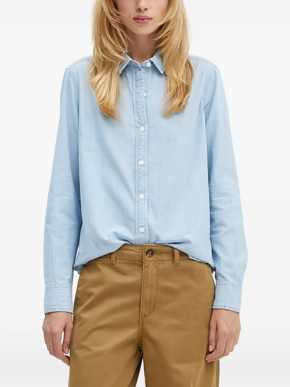 Levi's long-sleeve buttoned shirt - Blu