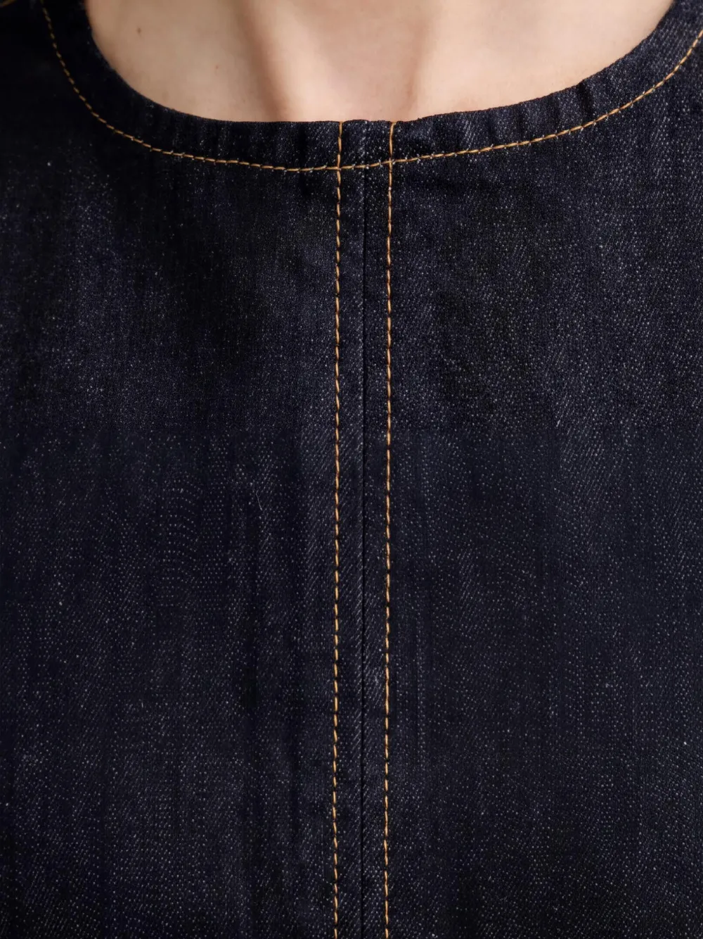 Levi's Mouwloze midi-jurk Blauw