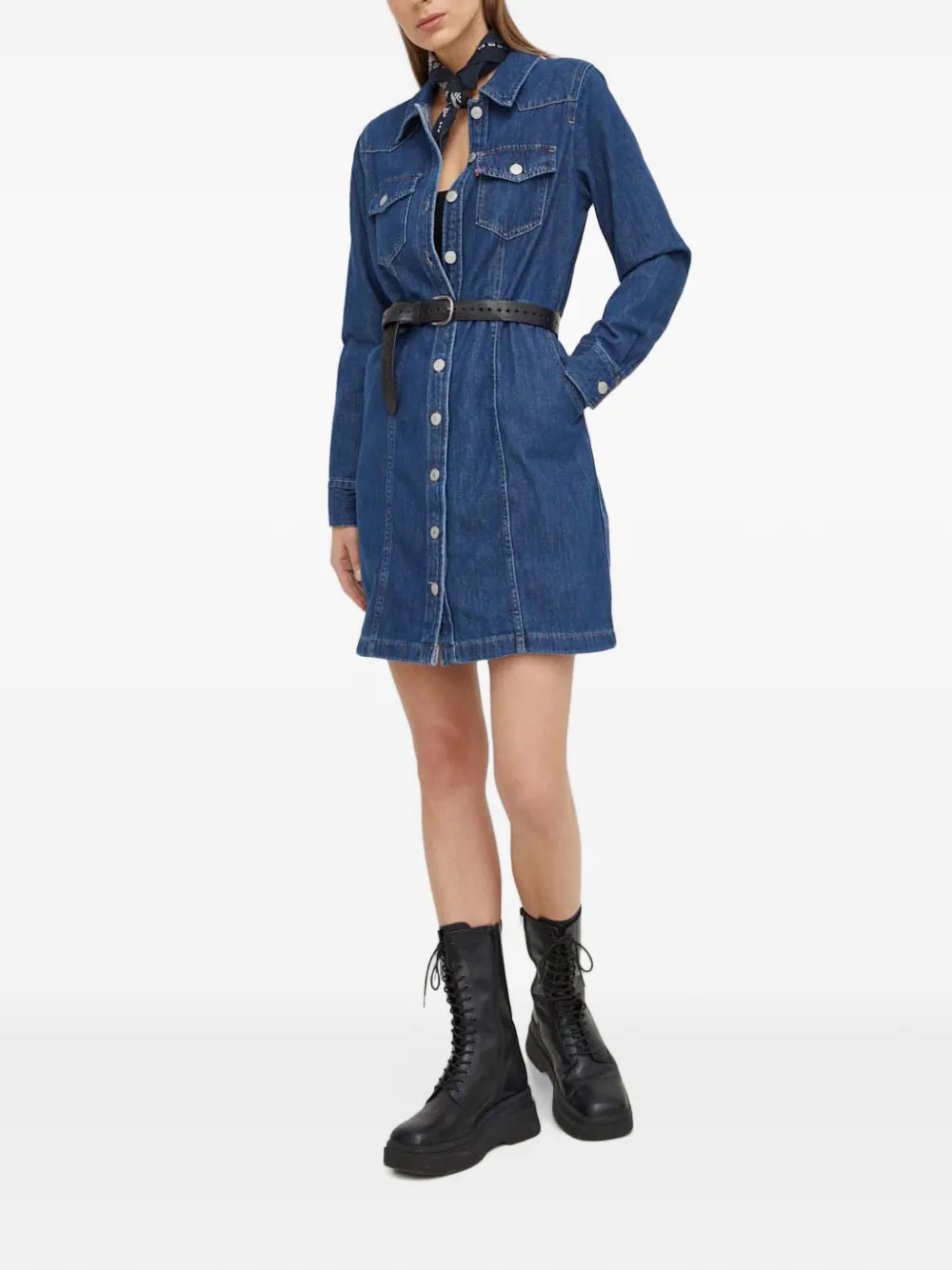 Levi's Flynn button-up mini dress