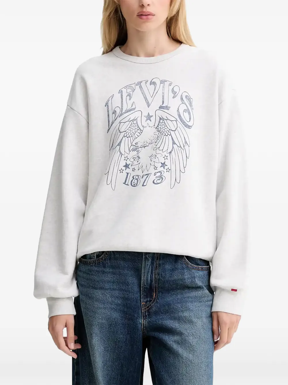Levi's graphic-print sweater - Grigio