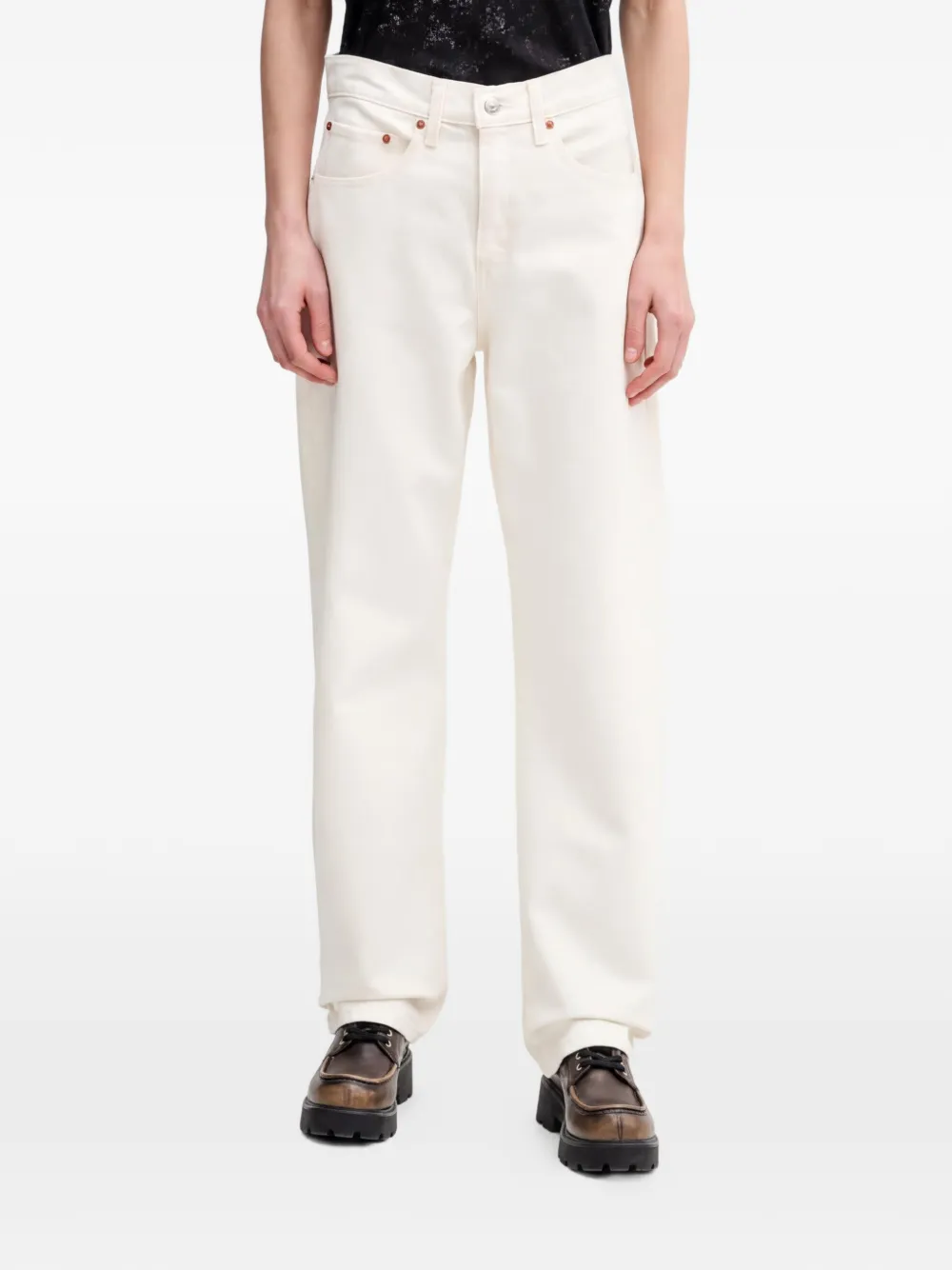Levi's Easy Dad back-pockets jeans - Toni neutri