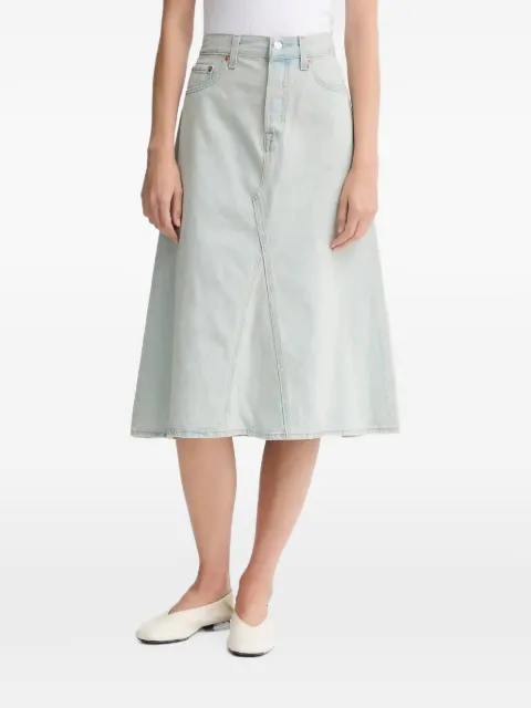 Levi's panelled midi skirt