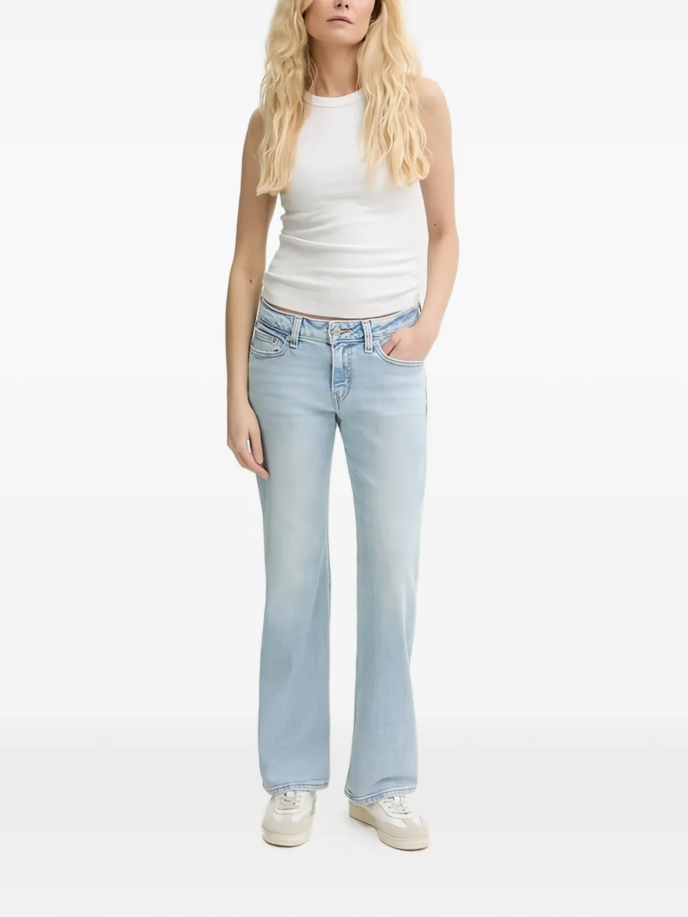 Levi's Jeans met vijf zakken Blauw