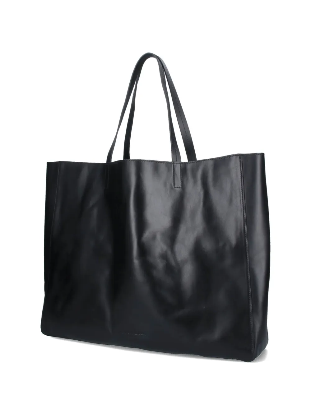  Berner Kühl Leather Tote Bag - Black 