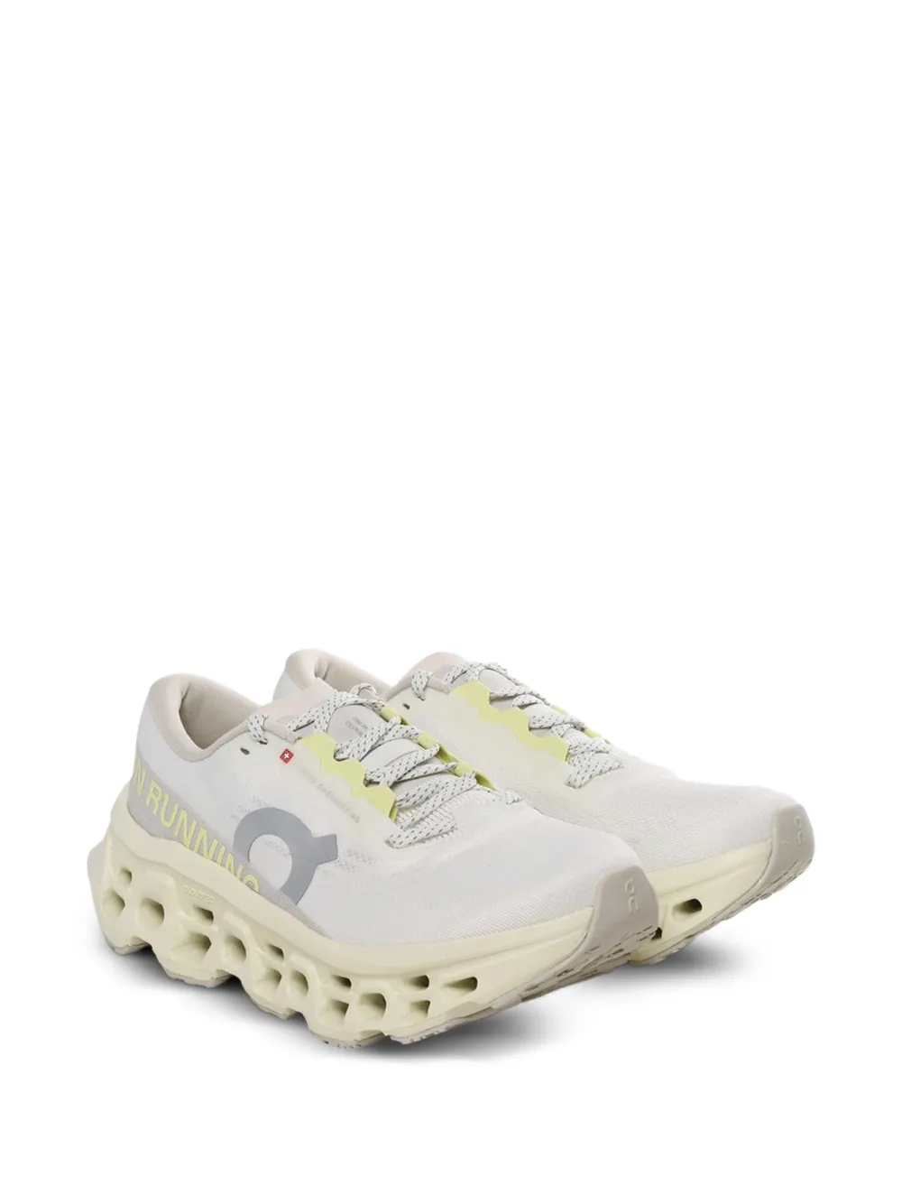 On Cloudm ster 3 sneakers met logoprint Beige
