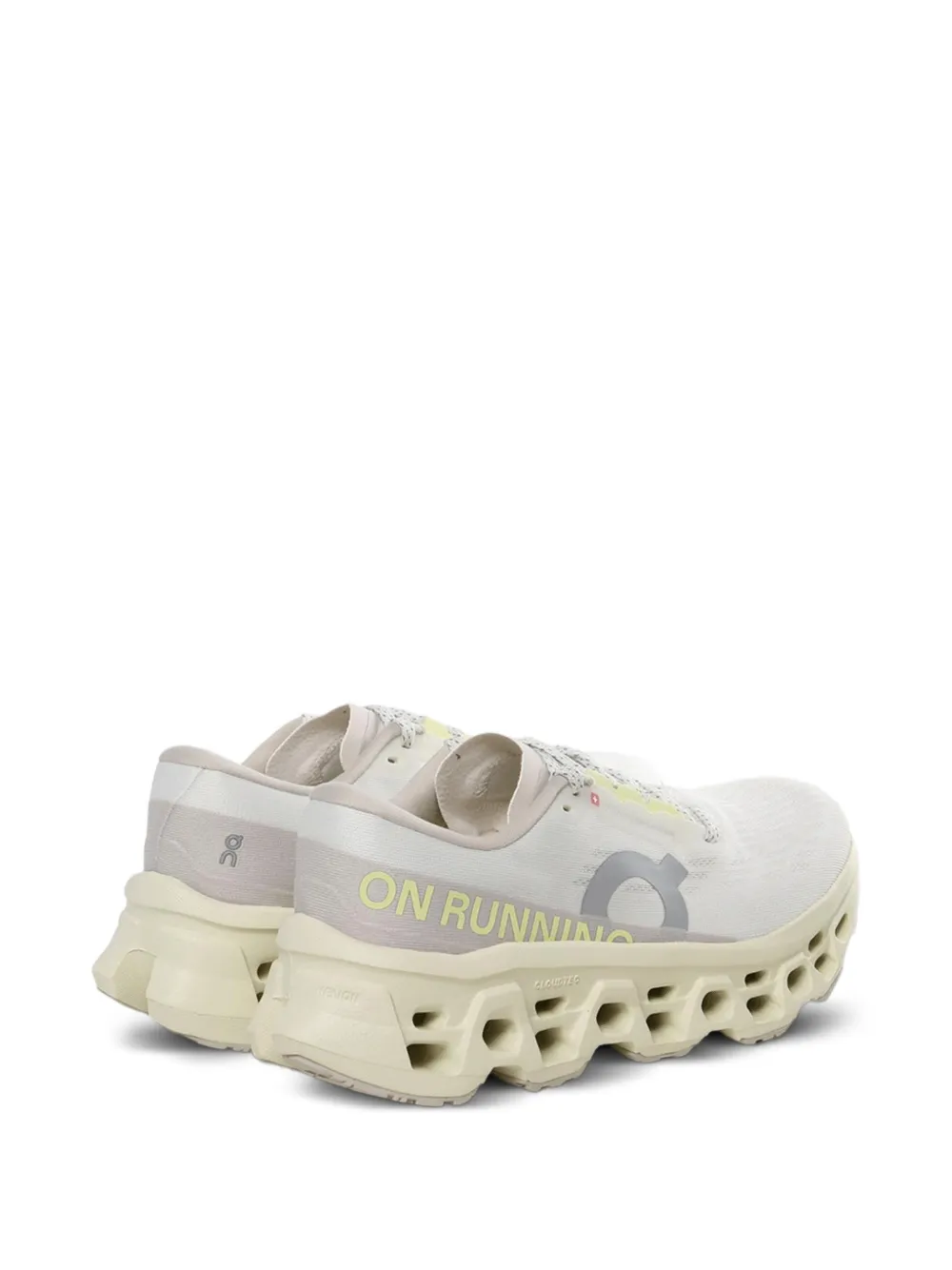 On Cloudm ster 3 sneakers met logoprint Beige