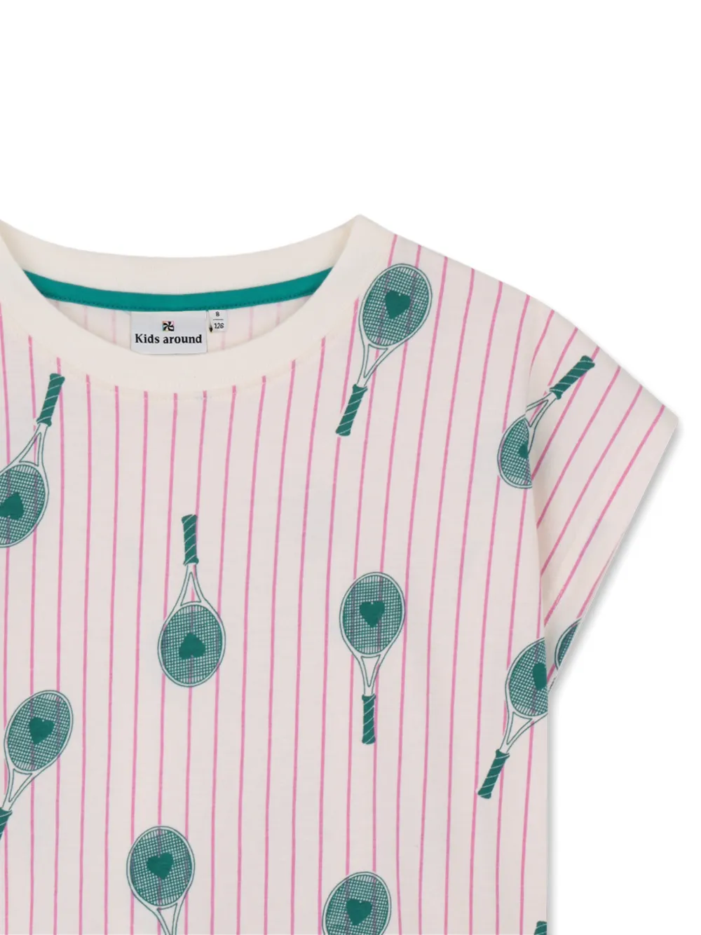  Kids Around Striped T-shirt - Neutrals 
