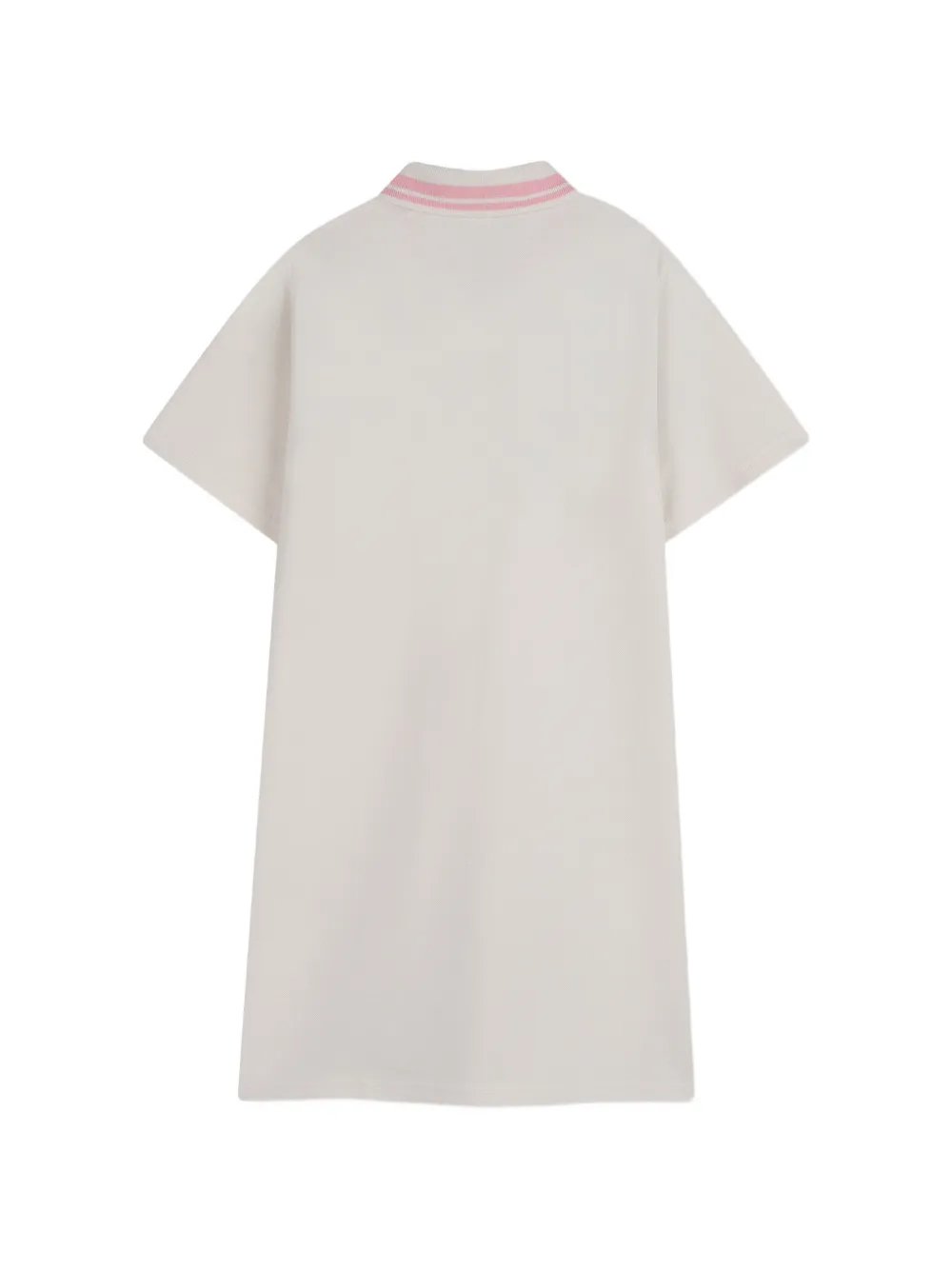 Kids Around Polojurk met gestreepte afwerking Beige