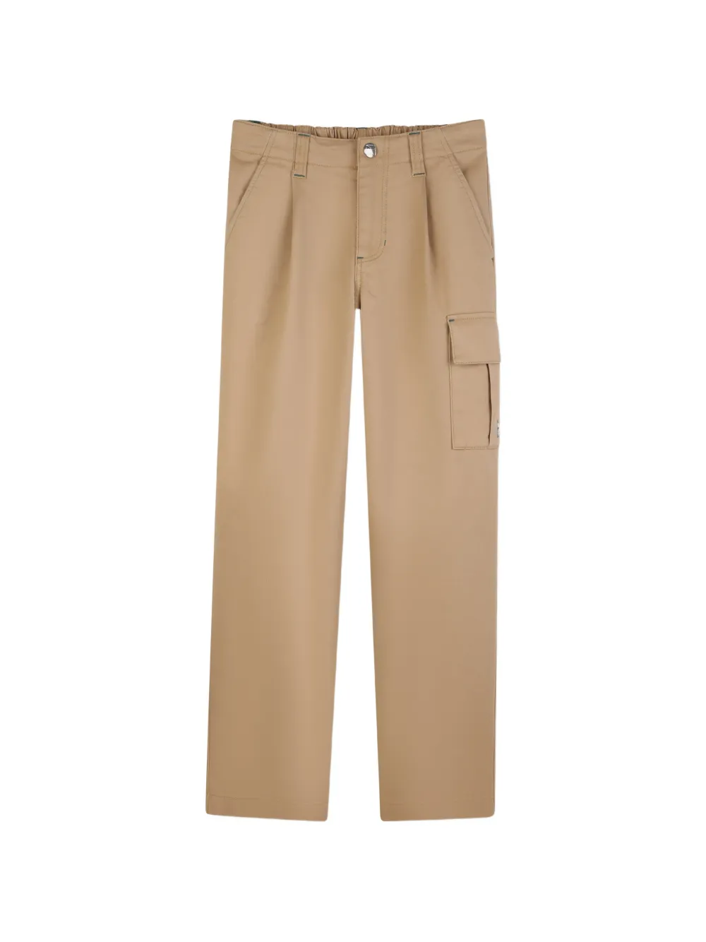 Kids Around adjustable-waist trousers - Toni neutri