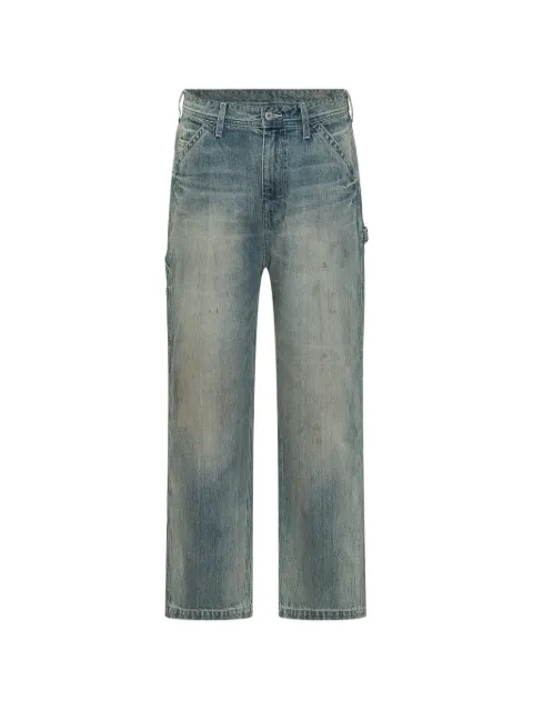 UNIVERSAL OVERALL  light wash pocket trousers