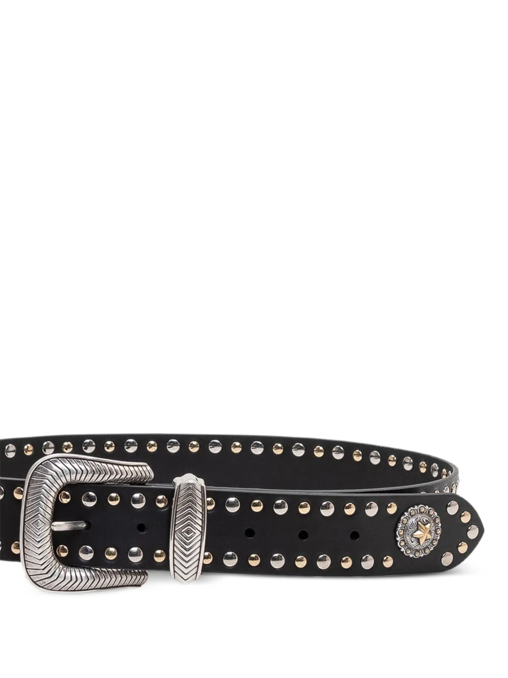  Kate Cate Floyd Studded Belt - Black 