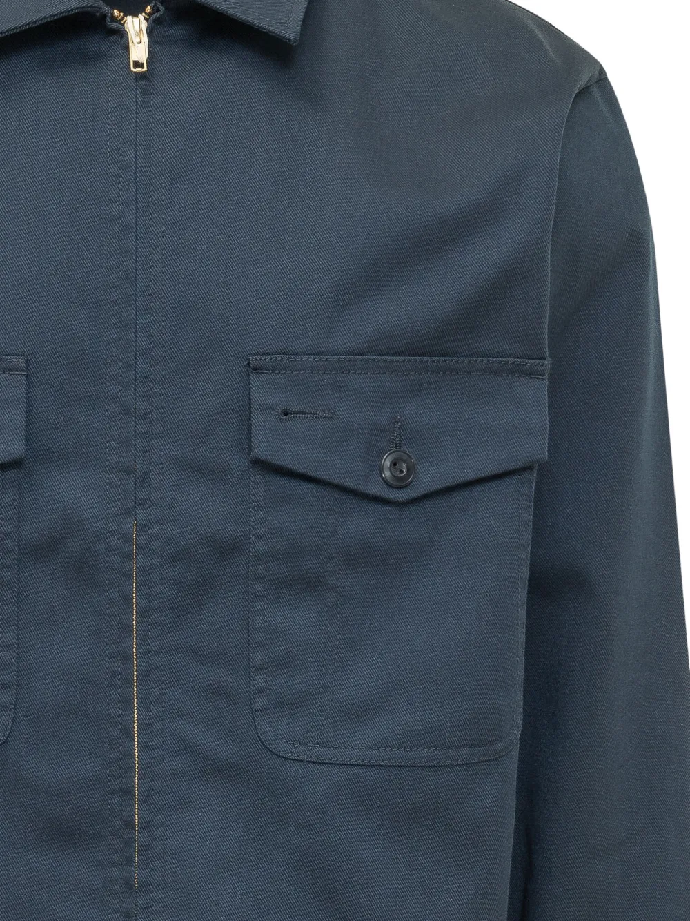 UNIVERSAL OVERALL Shirtjack met rits Blauw