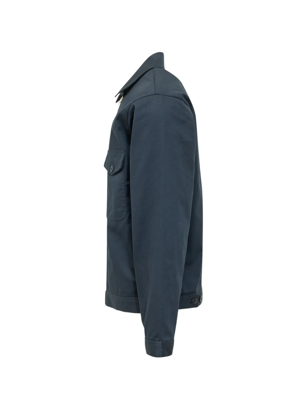 Universal Overall Zipped Shirt Jacket - Blue 
