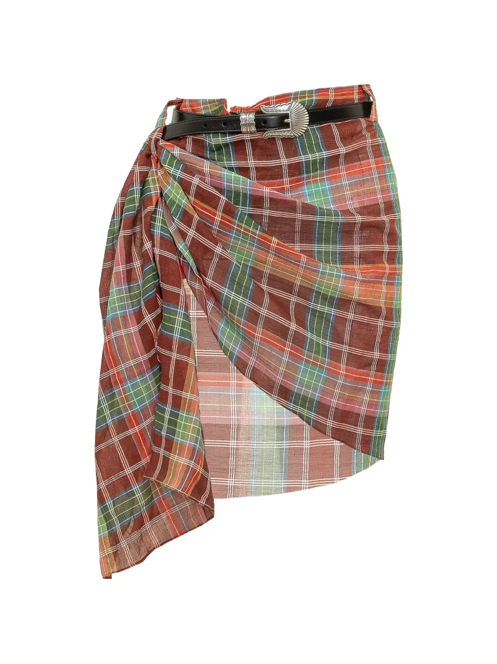 Kate Cate Mini-wikkelrok Rood