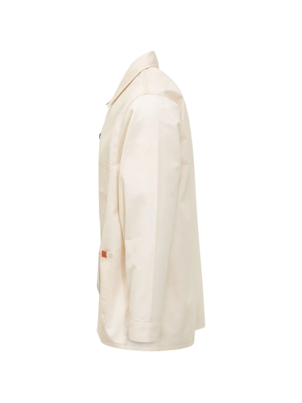  Universal Overall Patch-detail Shirt Jacket - Neutrals 
