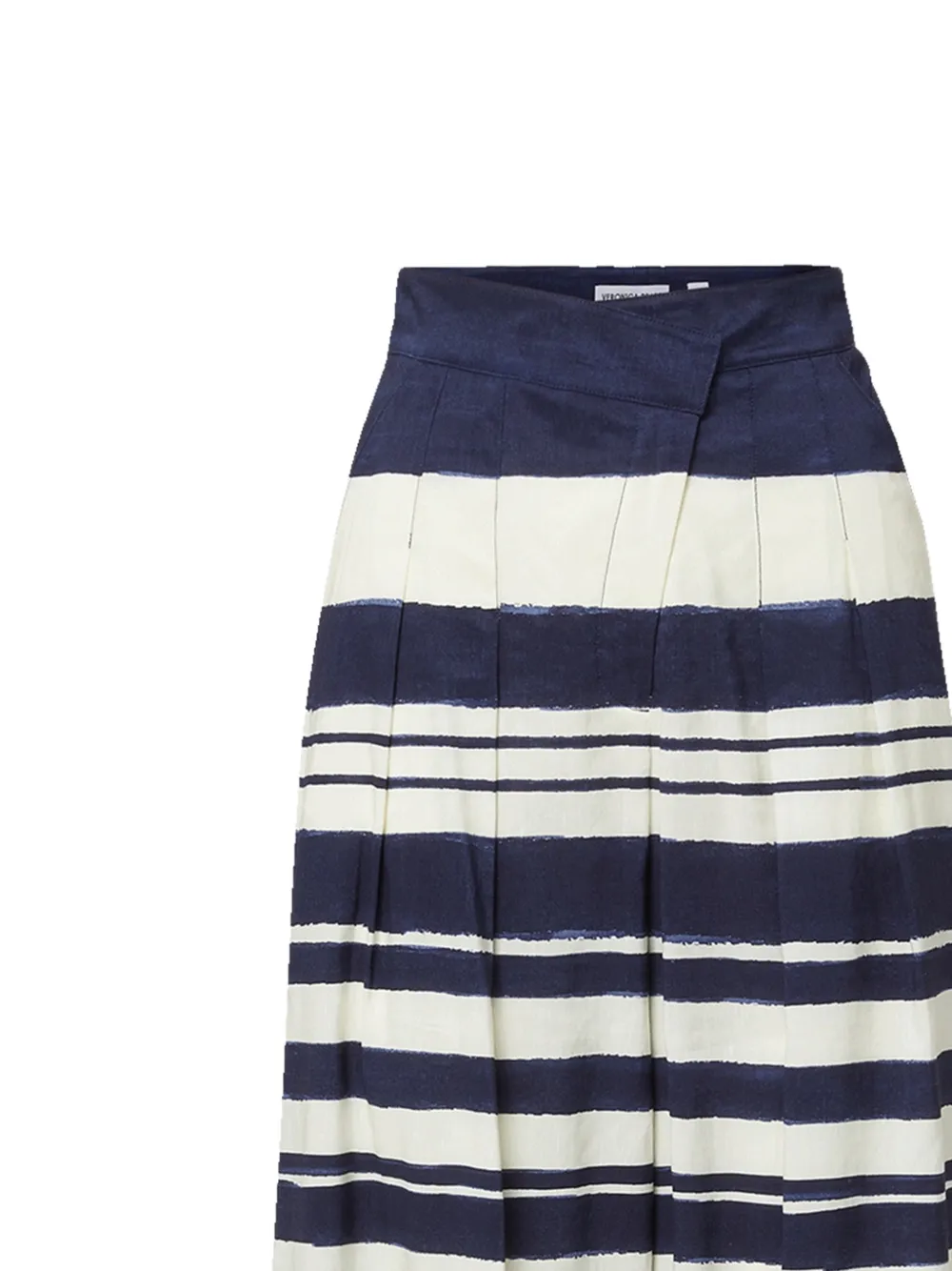 Veronica Beard Heron Striped Trousers in Blue, view 2
