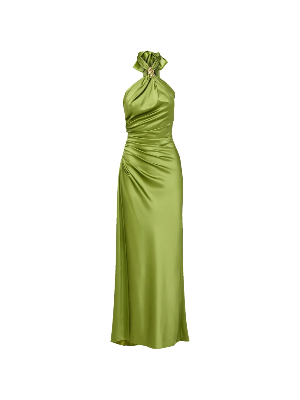 Veronica Beard Izaren halterneck twisted maxi dress - Grün