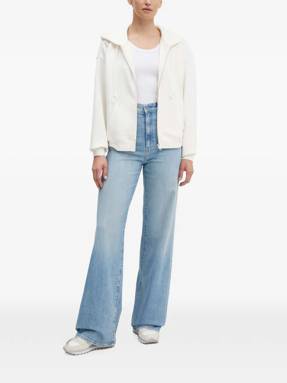 Levi's zip-up hoodie Beige