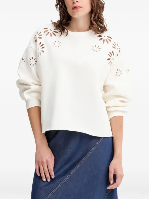 Levi's sweat à découpe florale
