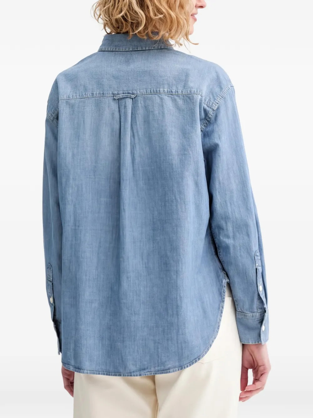  Levi's Camicia Denim Con Tasche - Blu 