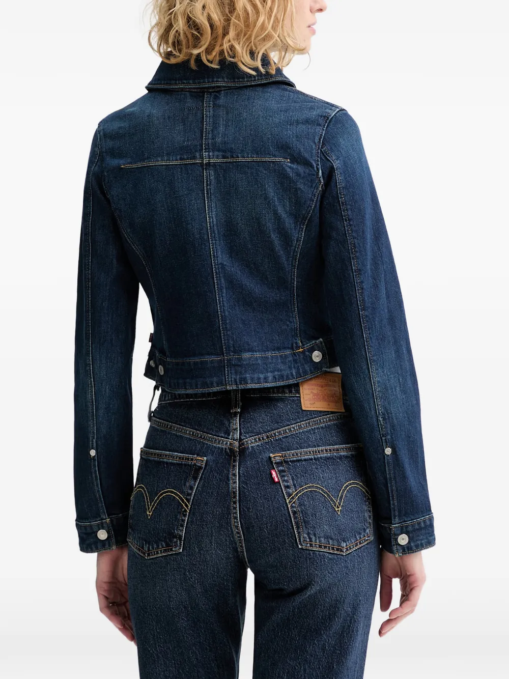 Levi's Y2K denim jacket Blauw