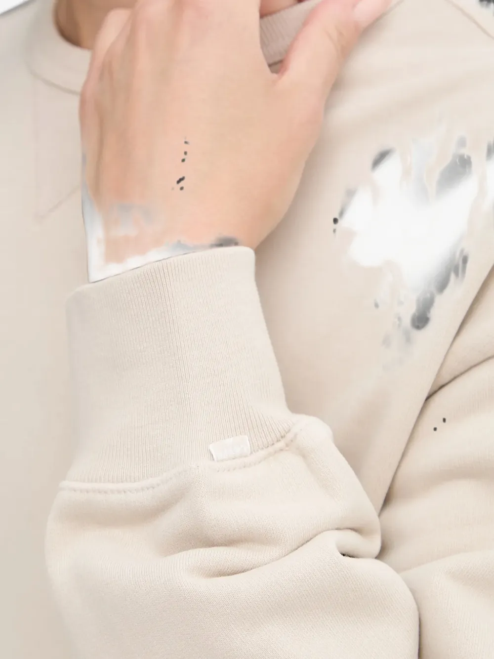Levi's crew-neck sweatshirt Beige