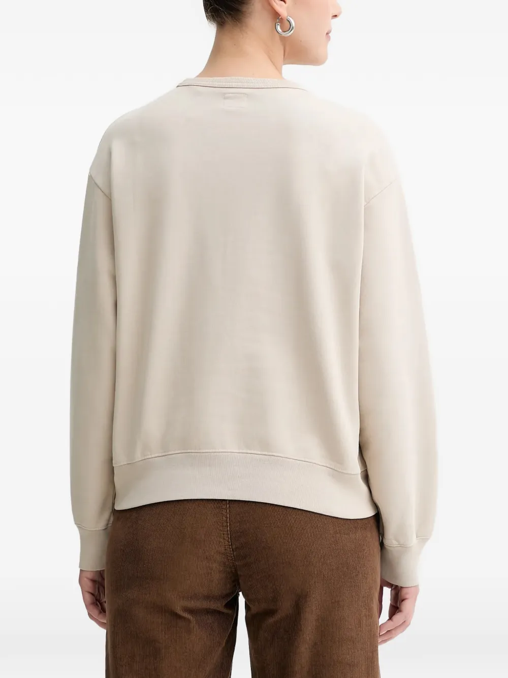 Levi's crew-neck sweatshirt Beige