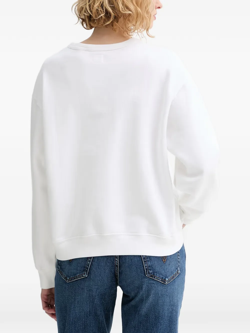 Levi's Sweater met print Wit