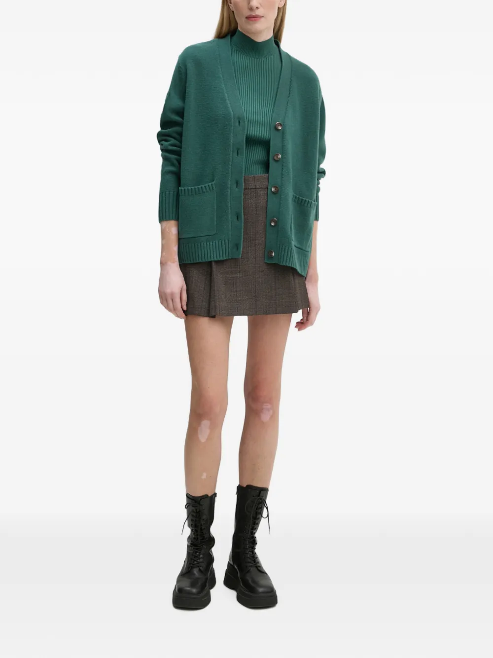 Levi's Tulip mock-neck top Groen