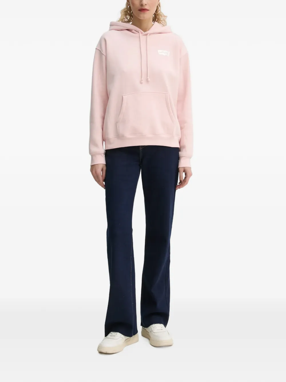 Levi's Everyday hoodie met logo-print Roze