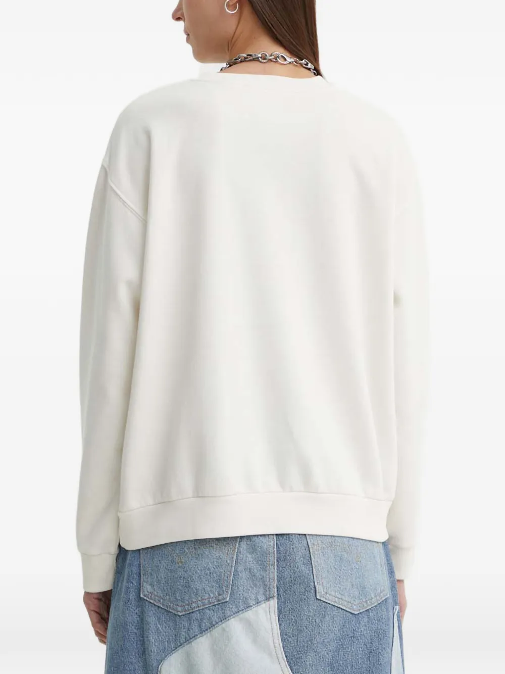Levi's Sweater met ronde hals Beige