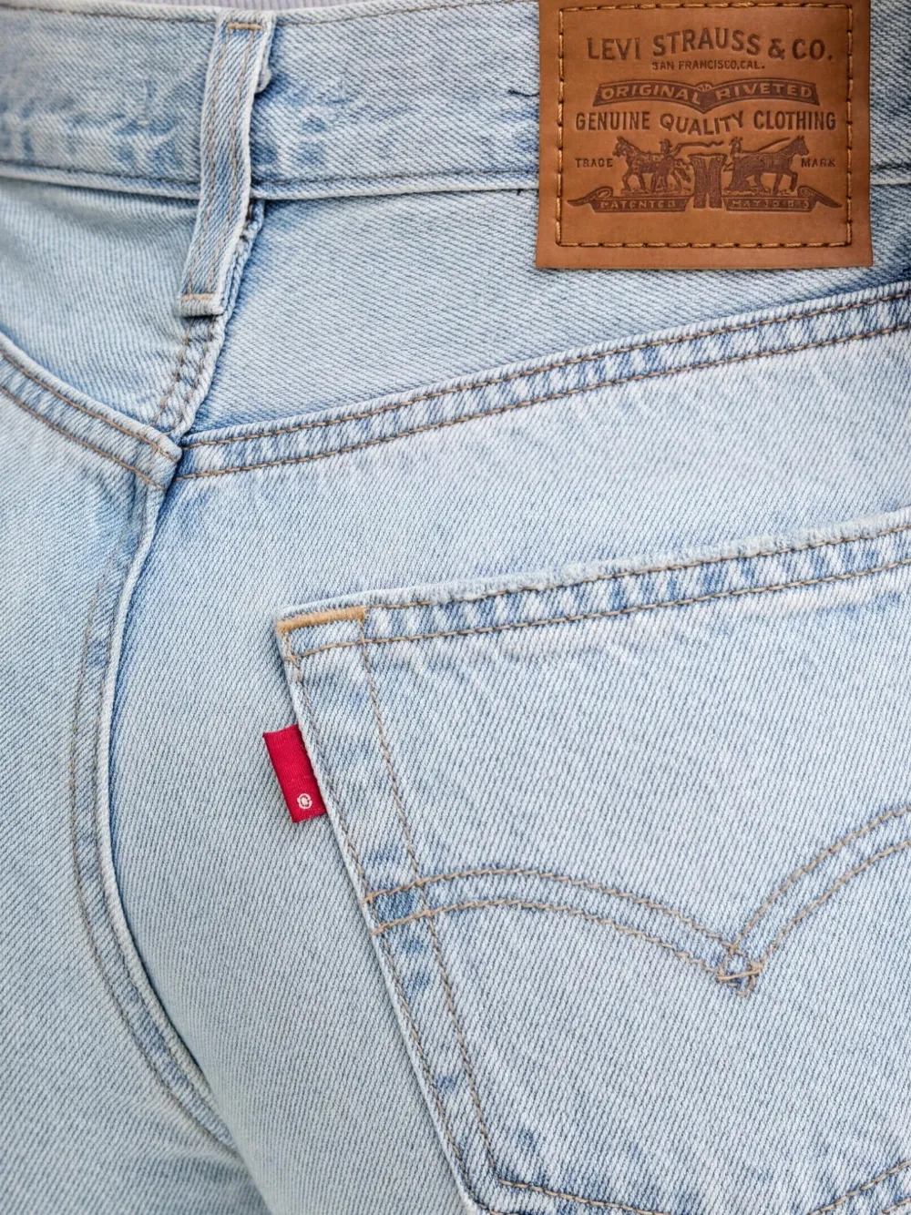 Levi's Straight jeans Blauw