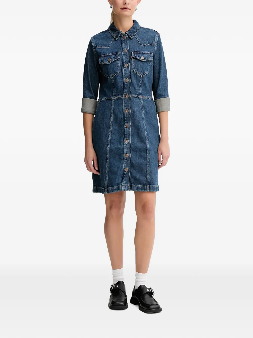 Levi's Flynn denim mini dress