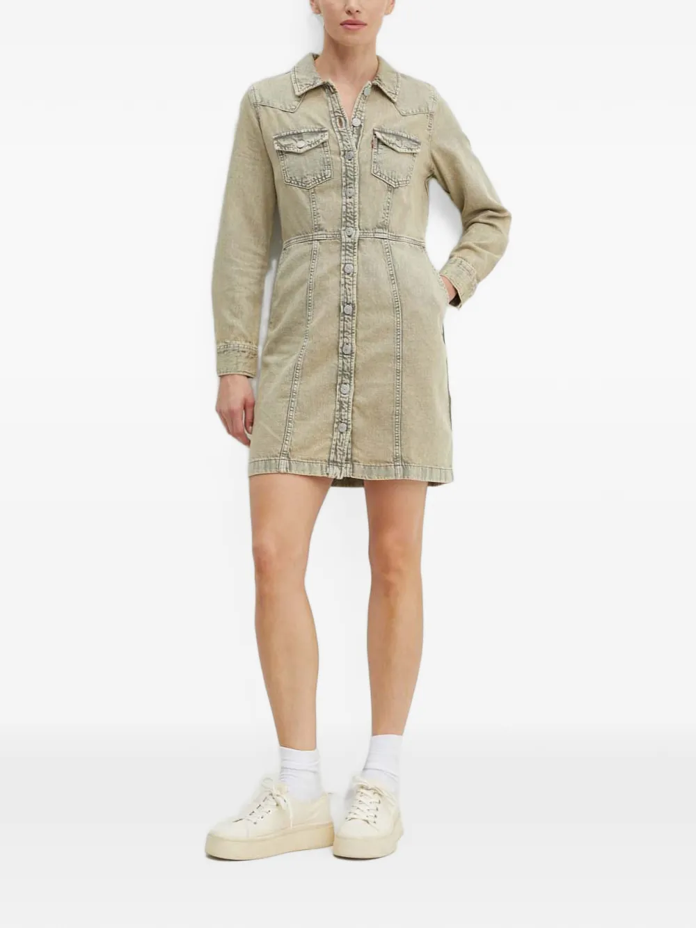 Levi's Flynn denim mini dress